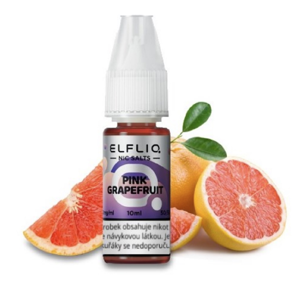 e-liquid ELF BAR ELFLIQ Pink Grapefruit 10ml Obsah nikotinu: 10 mg