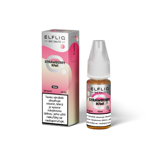 e-liquid ELF BAR ELFLIQ Strawberry Kiwi 10ml Obsah nikotinu: 10 mg