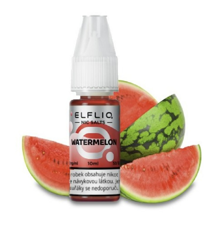 e-liquid ELF BAR ELFLIQ Watermelon 10ml Obsah nikotinu: 10 mg