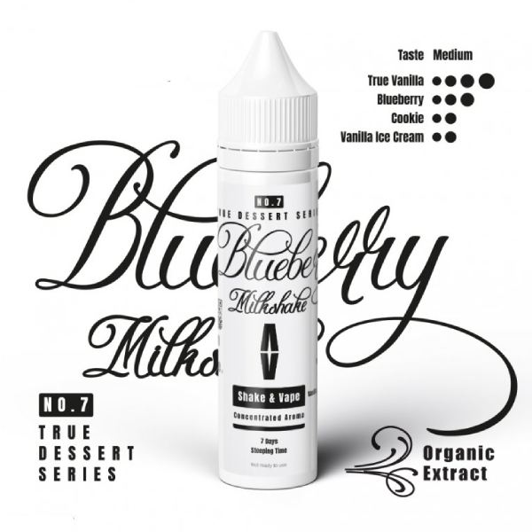 Příchuť Adams Vape Blueberry Milkshake SnV 10ml