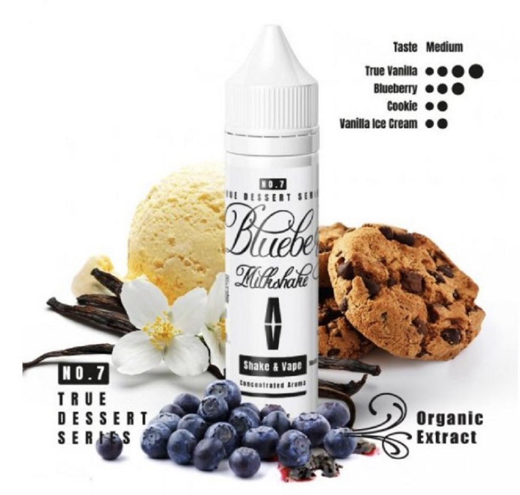 Příchuť Adams Vape Blueberry Milkshake SnV 10ml