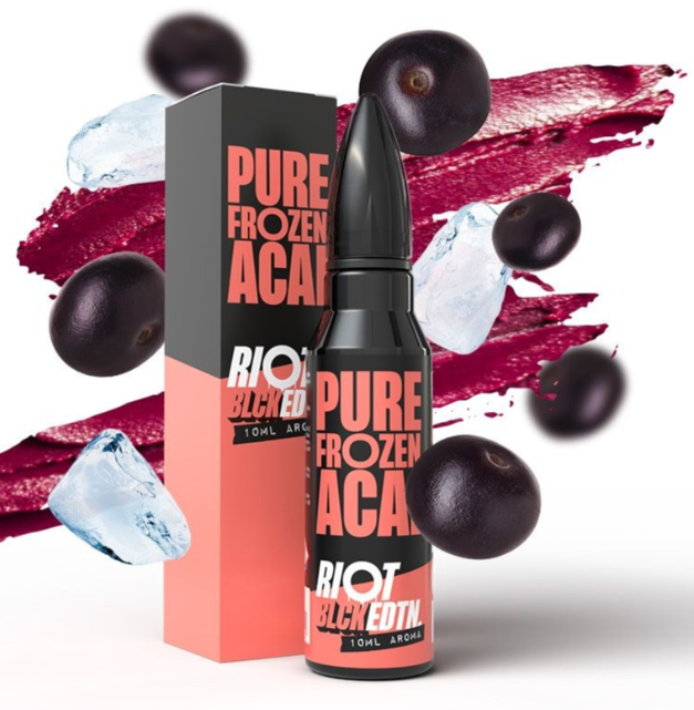 Příchuť Riot Squad BLCK EDTN S&V: Pure Frozen Acai (Ledové bobule acai) 10ml