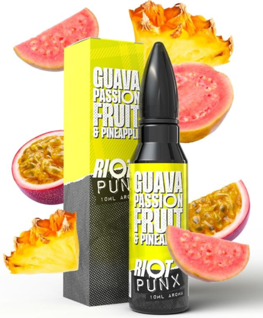 Příchuť Riot Squad PUNX S&V: Guava, marakuja a ananas 10ml