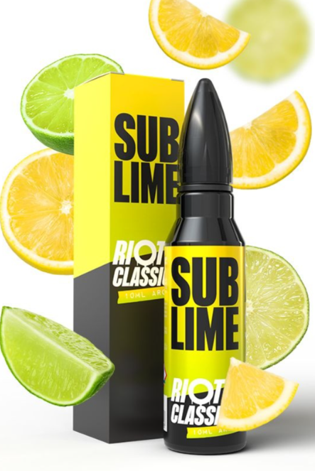 Příchuť Riot Squad Shake & Vape: Sub-Lime (Citronovo-limetkový mix) 10ml