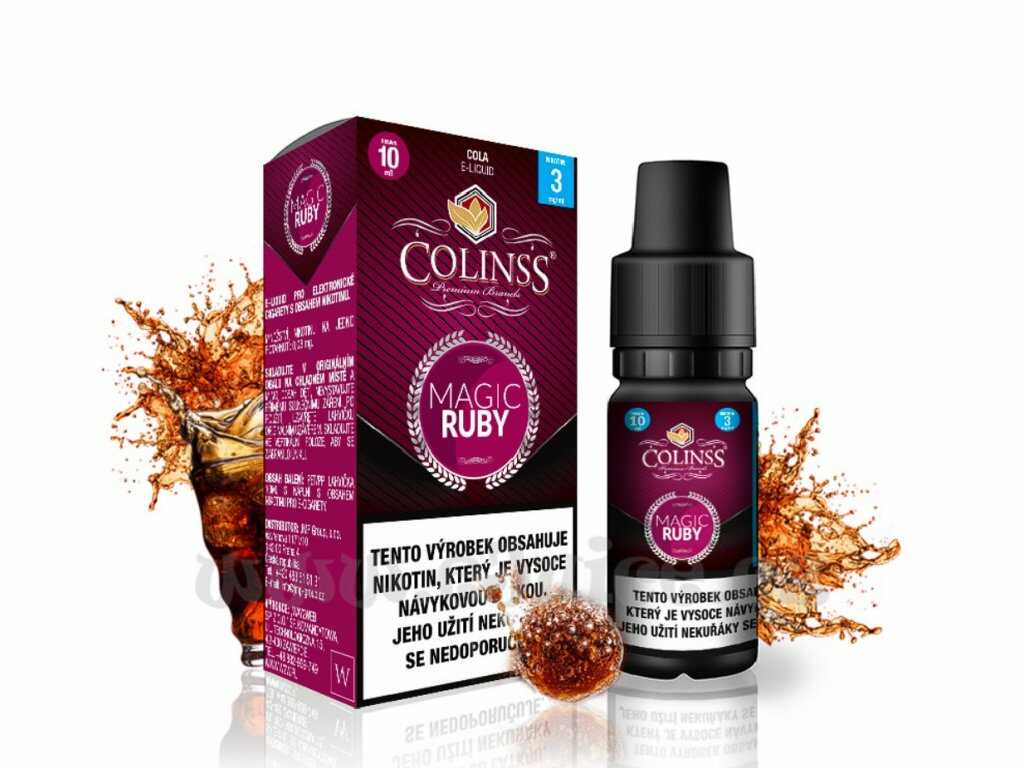 E-liquid Colinss Magic Ruby (Kolová limonáda) 10ml Nikotin: 12 mg Kolová limonáda