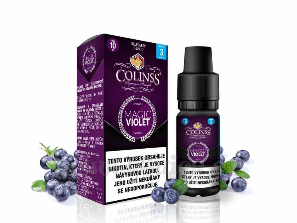E-liquid Colinss Magic Violet (Borůvková směs) 10ml Nikotin: 18 mg Borůvková směs