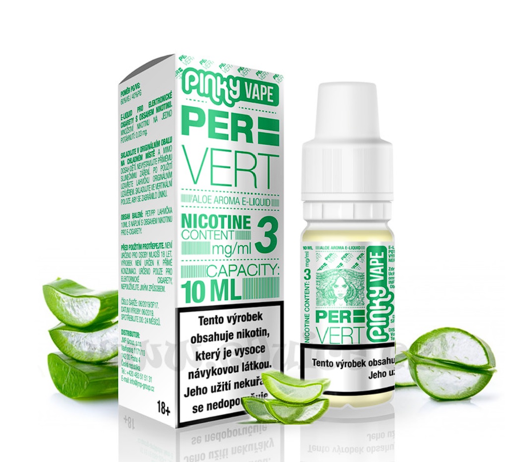 E-liquid Pinky Vape Pervert (Aloe vera) 10ml Nikotin: 3 mg