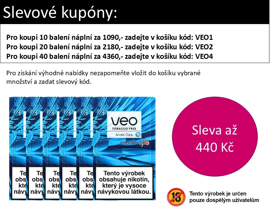 glo VEO Náplň glo veo™ ARCTIC CLICK