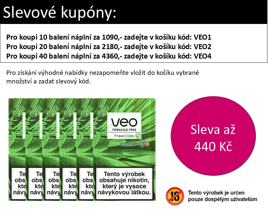 glo VEO Náplň glo veo™ FRESCO CLICK