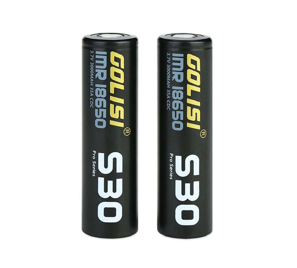 Baterie Golisi S30 IMR 18650 / 35A / 3000mAh (2ks + pouzdro) (obrázek 3)