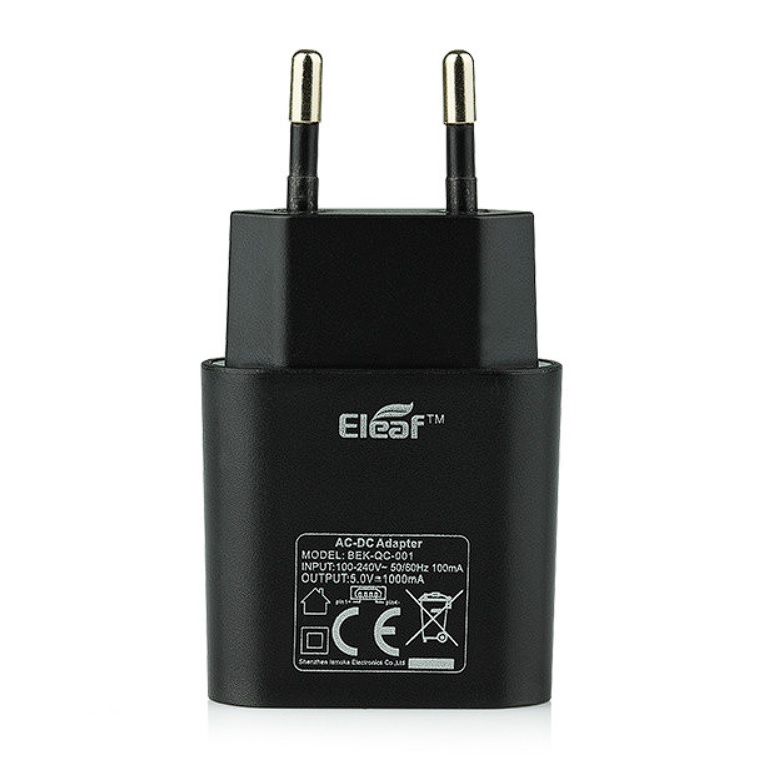 iSmoka-Eleaf AC EURO Adapter 220v -> USB (1A) Eleaf