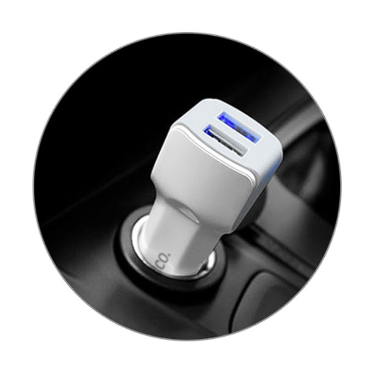 Autoadaptér Hoco Z23 Dual Port (12V / 24V)