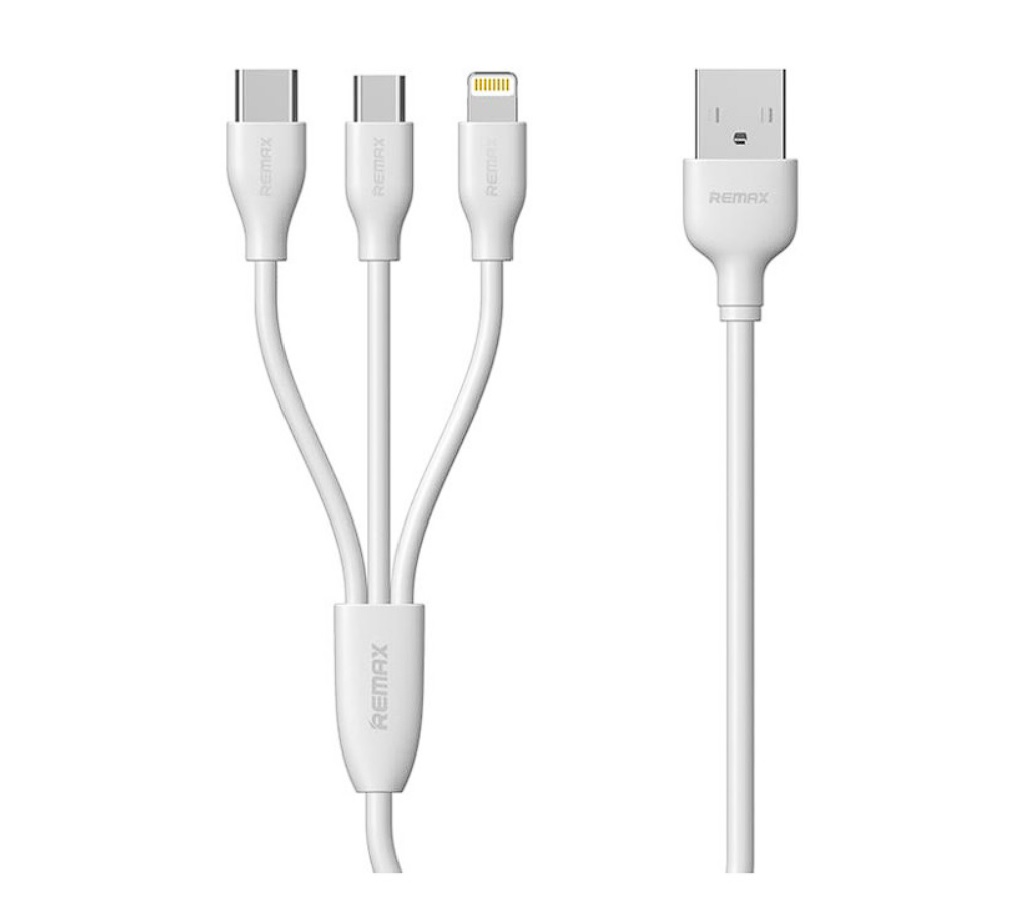 Dobíjecí kabel 3v1 REMAX SUDA (Bílý)