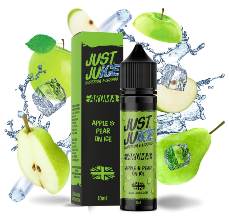Příchuť Just Juice S&V: Apple & Pear On Ice (Ledové jablko a hruška) 10ml