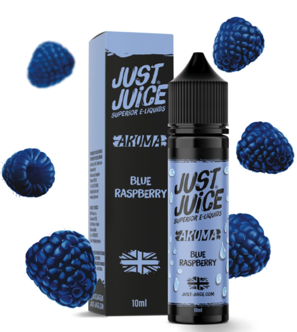 Příchuť Just Juice S&V: Blue Raspberry (Modrá malina) 10ml