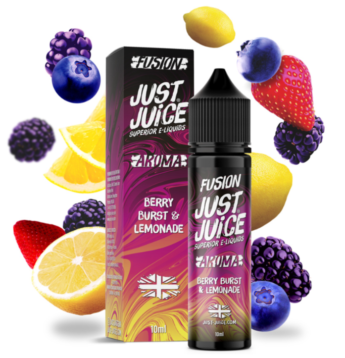 Příchuť Just Juice S&V: Fusion Berry Burst & Lemonade (Lesní ovoce s citronem) 10ml