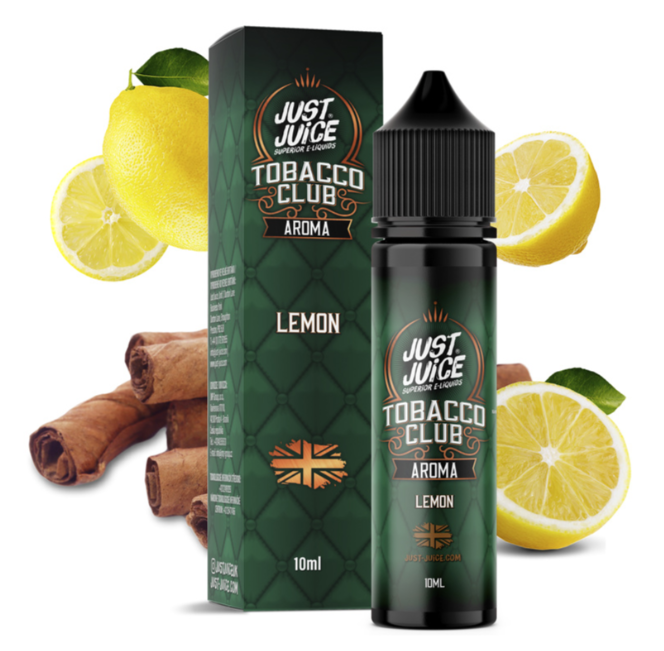 Příchuť Just Juice S&V: Tobacco Lemon (Tabák s citronem) 10ml