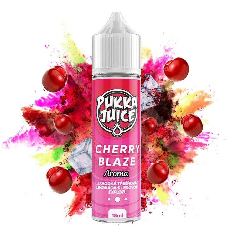Levně Příchuť Pukka Juice S&V: Cherry Blaze (Ledová třešňová limonáda) 10ml