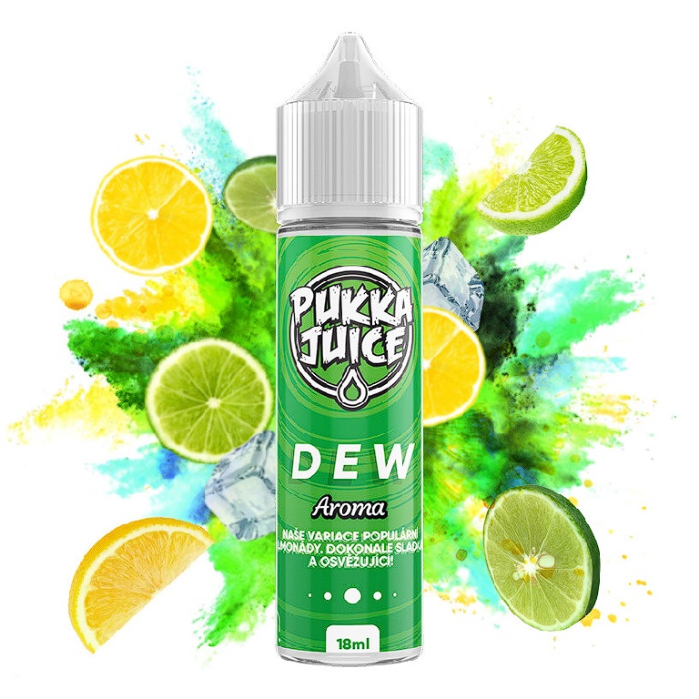 Příchuť Pukka Juice S&V: Dew (Citrusová limonáda) 10ml