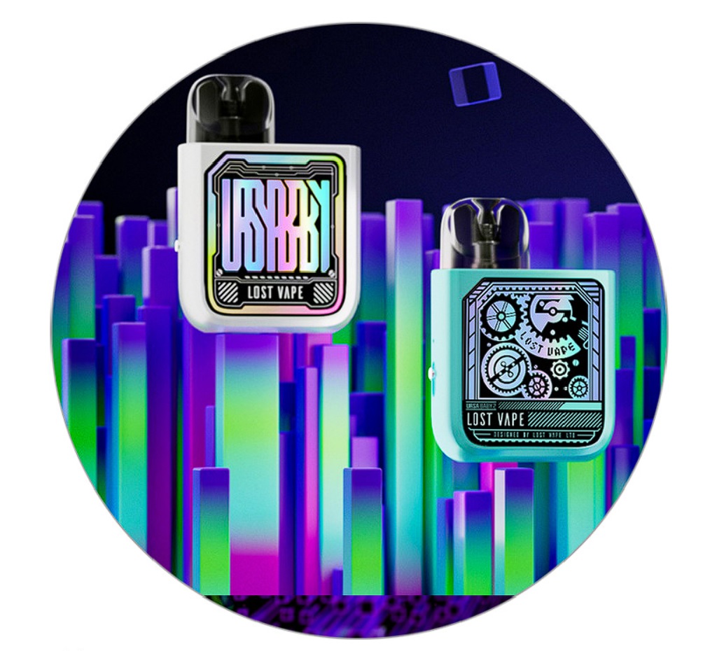 Lost Vape Ursa Baby 2 Pod Kit Barva: Pop Blue X Time Gear (obrázek 11)