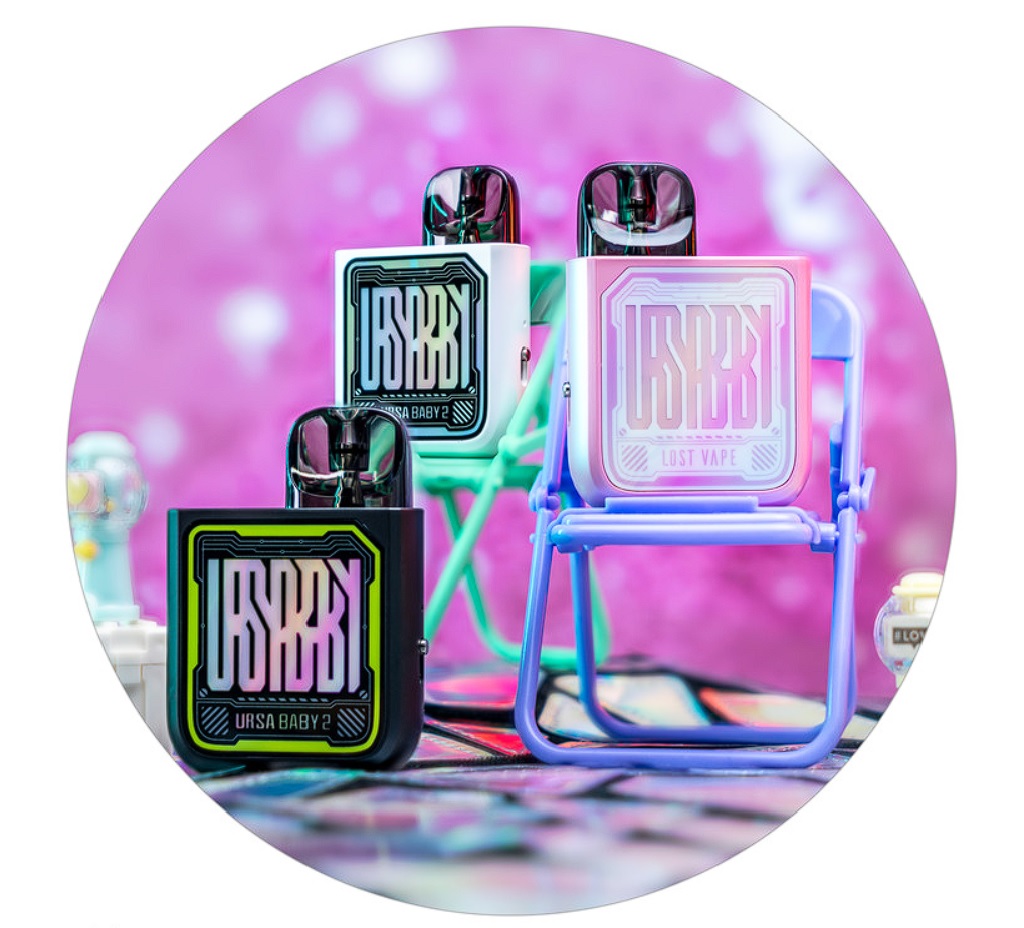Lost Vape Ursa Baby 2 Pod Kit Barva: Pop Blue X Time Gear (obrázek 13)
