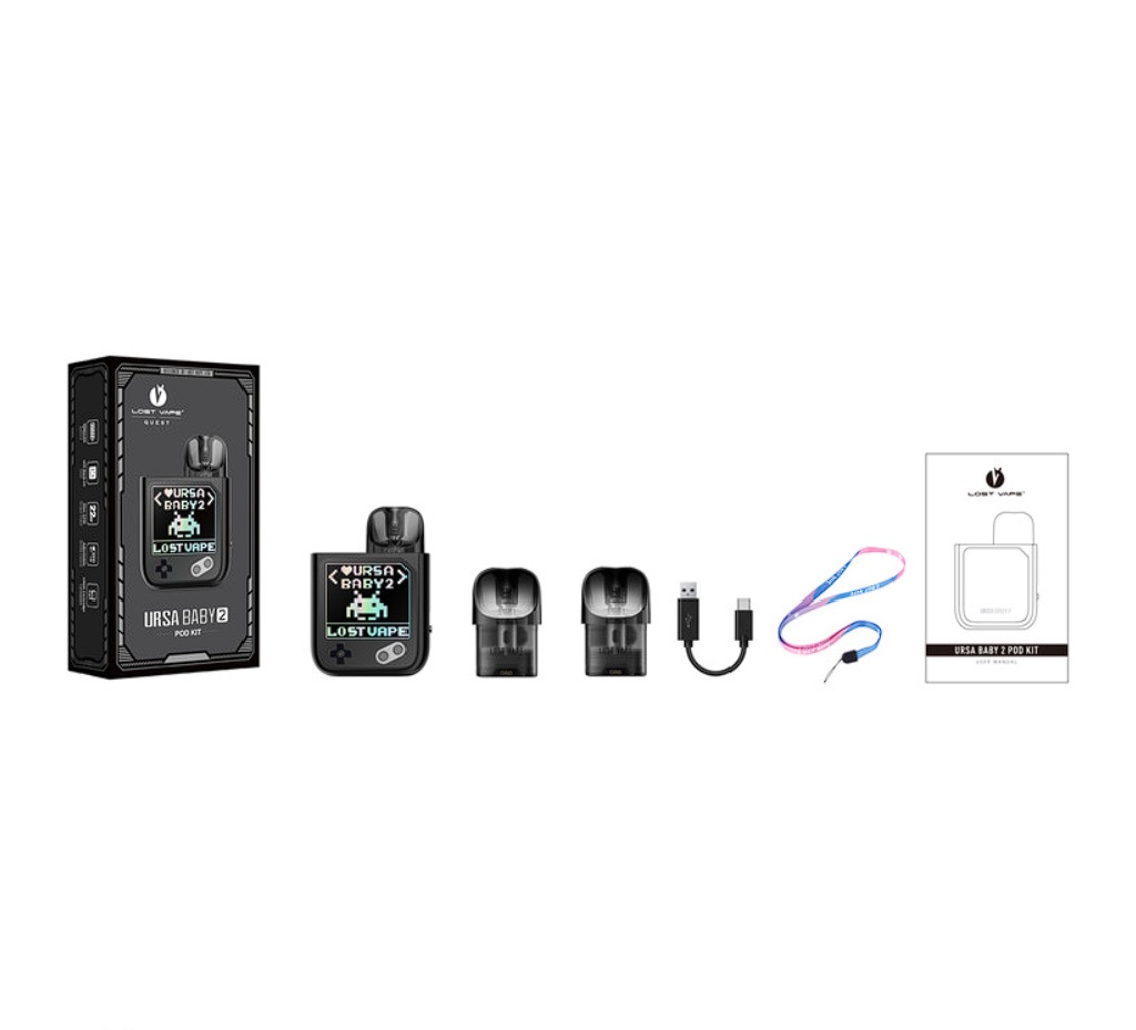Lost Vape Ursa Baby 2 Pod Kit Barva: Pop Blue X Time Gear (obrázek 19)