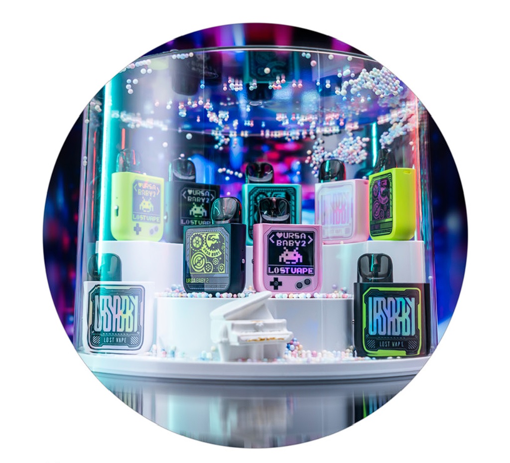 Lost Vape Ursa Baby 2 Pod Kit Barva: Pop Blue X Time Gear (obrázek 10)