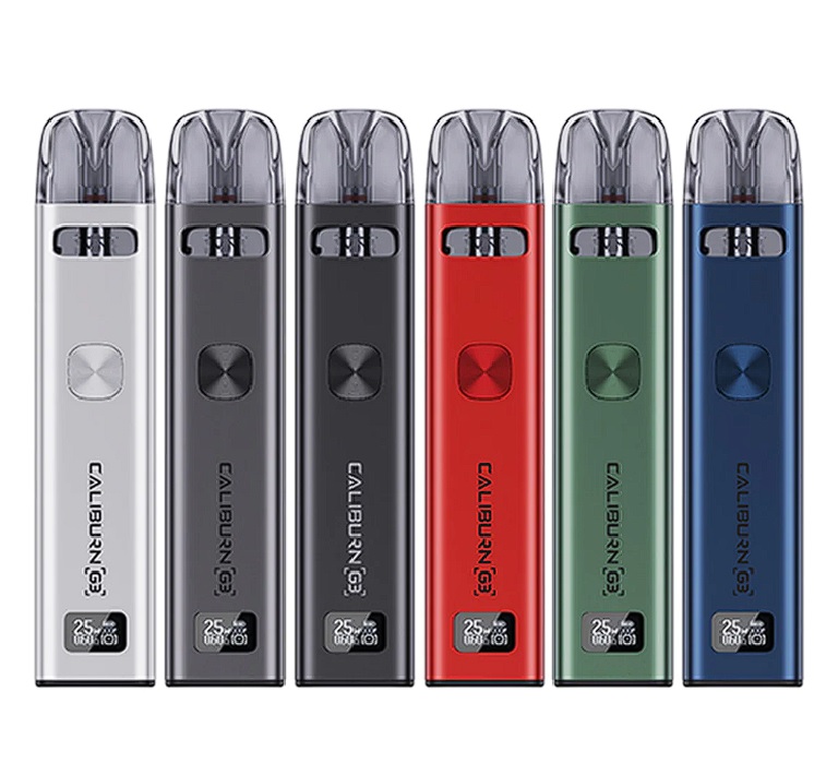 Uwell Caliburn G3 Pod Kit Barva: Stříbrná