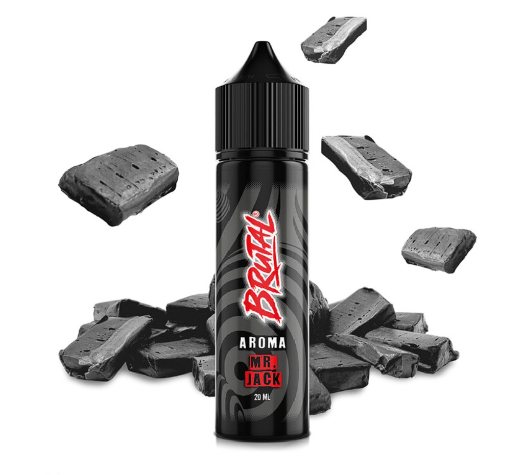 Příchuť Brutal S&V: Mr. Jack (Lékořicová žvýkačka s anýzem) 10ml