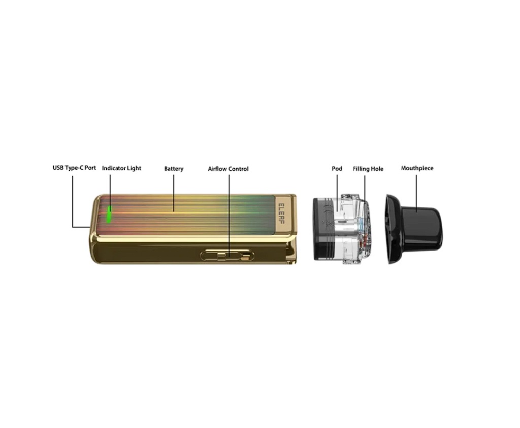 iSmoka-Eleaf Eleaf Iore Prime Pod Kit Barva: Bright Brush (obrázek 9)