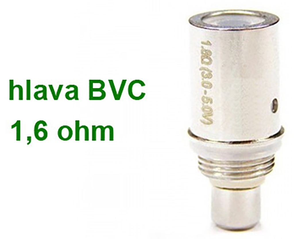aSpire Nautilus BVC žhavící hlava nerez 1,6, 1,8 a 2,1 ohm Odpor: 1,6 Ohm
