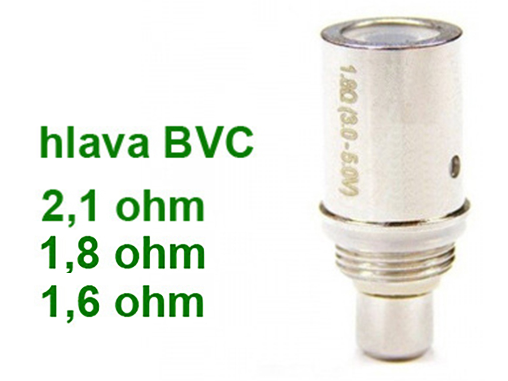 aSpire Nautilus BVC žhavící hlava nerez 1,6, 1,8 a 2,1 ohm Odpor: 1,6 Ohm