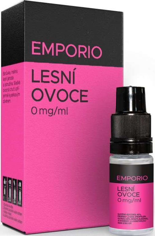 e-liquid Emporio Lesní ovoce 10ml Obsah nikotinu: 12 mg