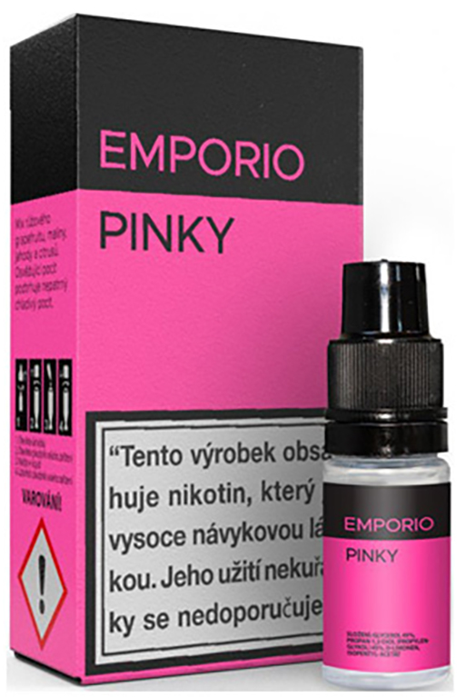 e-liquid Emporio Pinky 10ml Obsah nikotinu: 3 mg