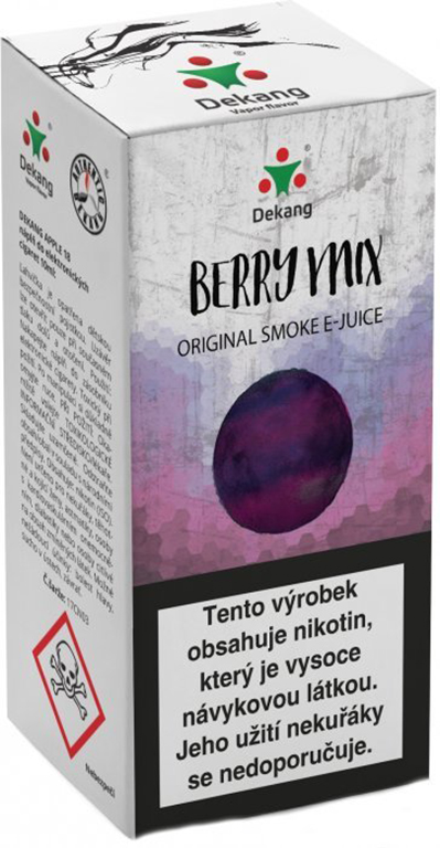 e-liquid Dekang Berry Mix (Lesní Plody), 10ml Obsah nikotinu: 0 mg