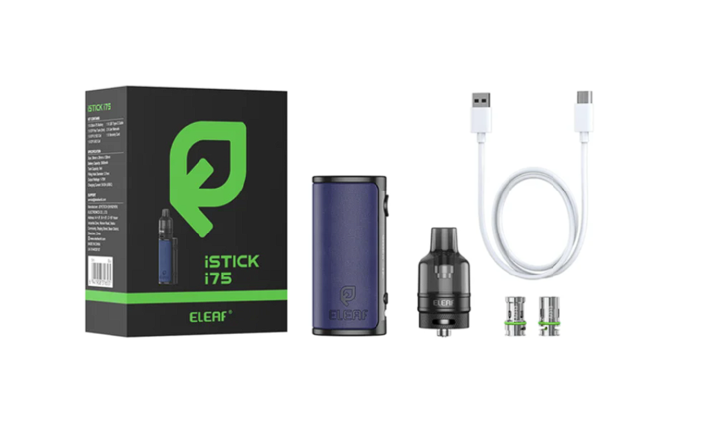 iSmoka-Eleaf Eleaf iStick i75 Kit s EP Pod Tank Barva: Černá (obrázek 16)