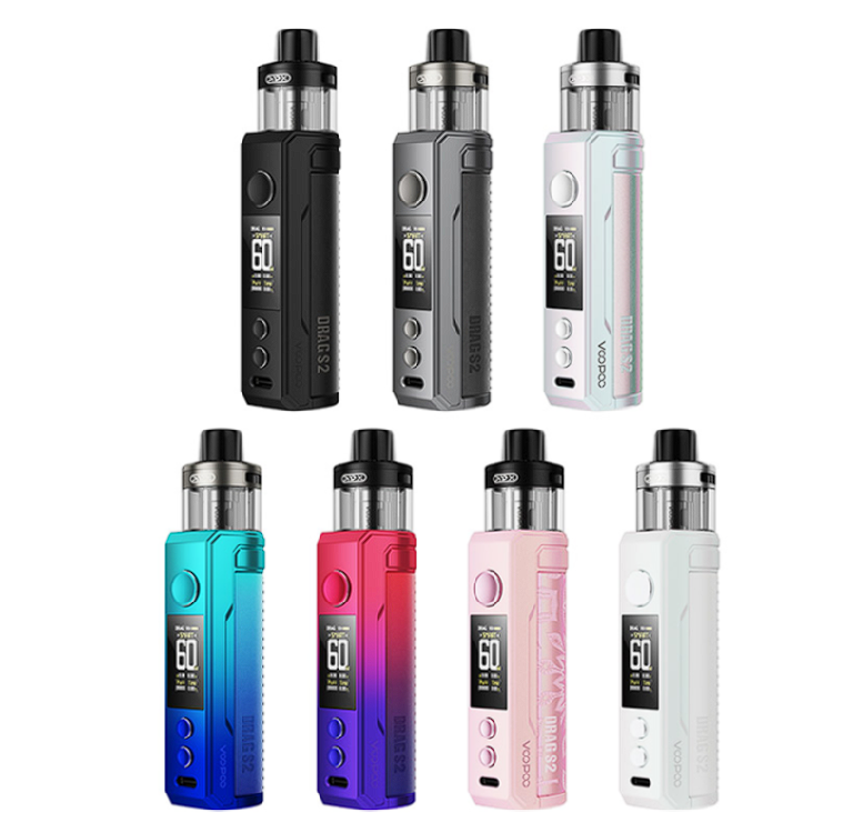 VooPoo Drag S2 Pod Kit 2500mAh Barva: Carbon Fiber