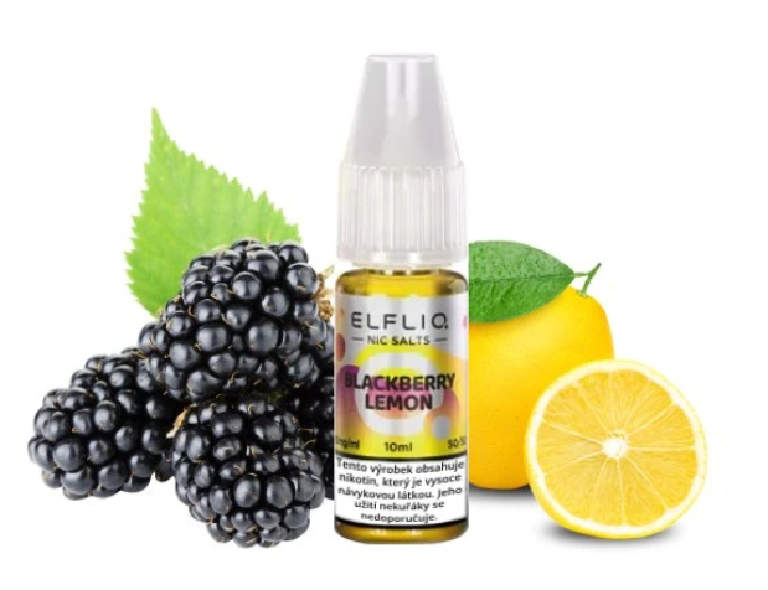 e-liquid ELF BAR ELFLIQ Blackberry Lemon 10ml Obsah nikotinu: 10 mg
