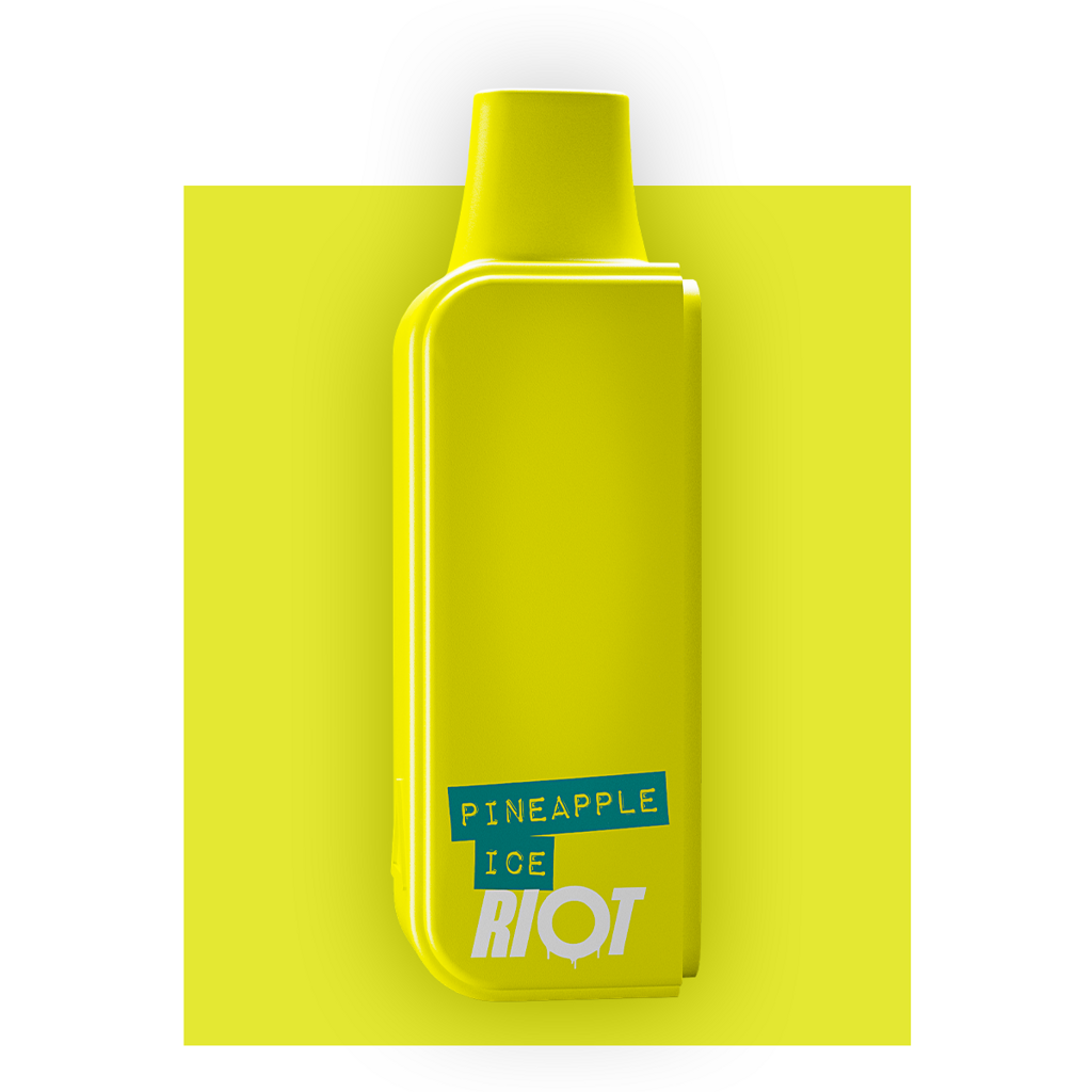 RIOT Connex předplněná kapsle (Pineapple Ice) Obsah nikotinu: 20 mg Chladivý ananas (obrázek 3)