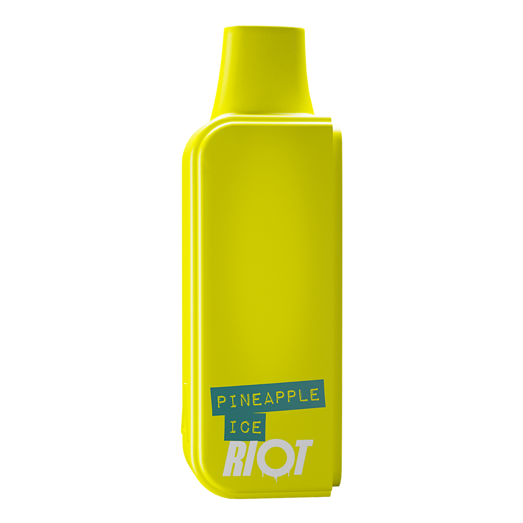 RIOT Connex předplněná kapsle (Pineapple Ice) Obsah nikotinu: 20 mg Chladivý ananas