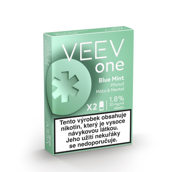 VEEV ONE náplň Blue Mint 20mg – 2ks Mentol