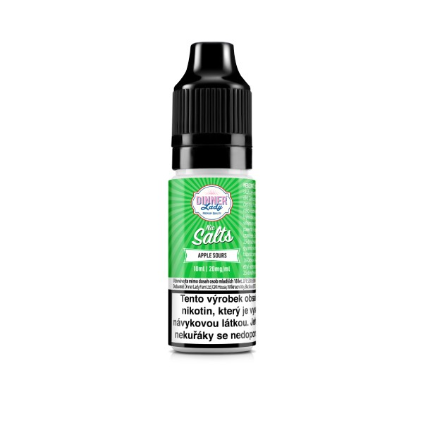 e-liquid Dinner Lady Apple Sours 10ml 20mg