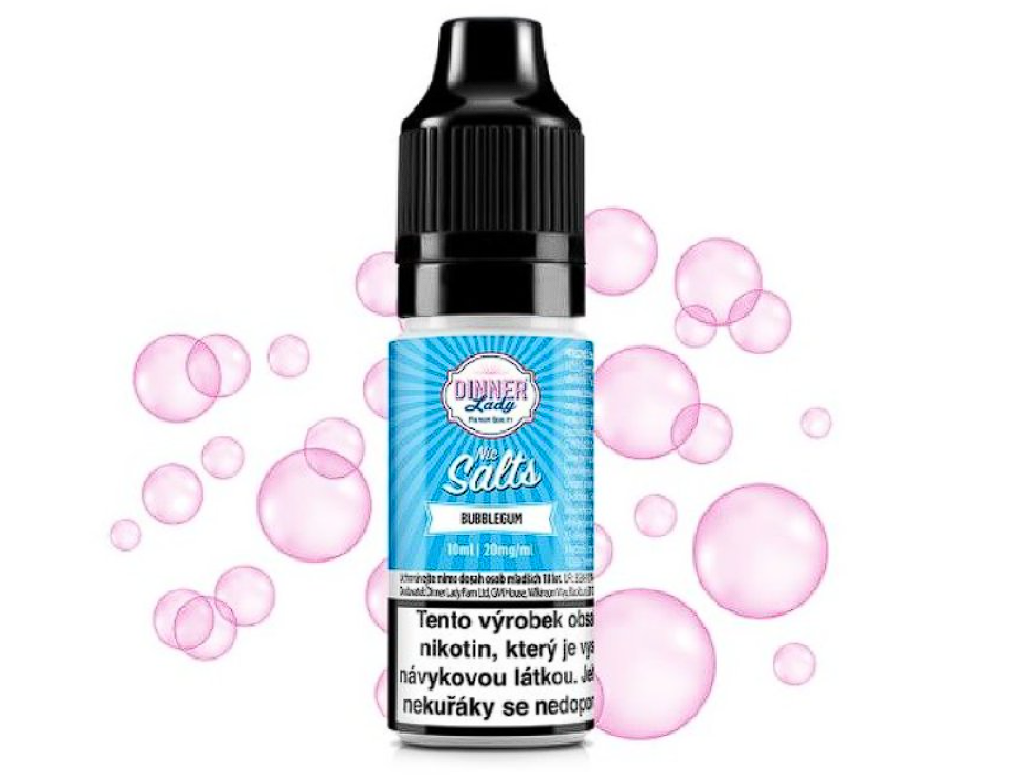 e-liquid Dinner Lady Bubblegum 10ml 20mg