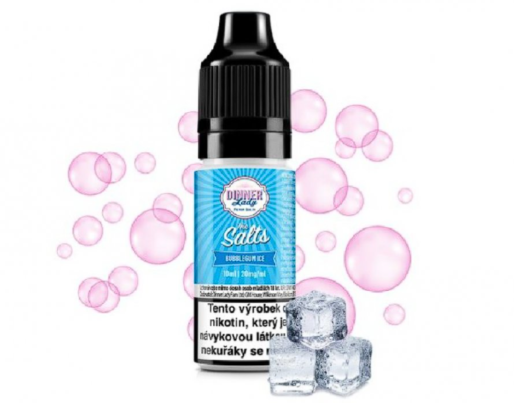 e-liquid Dinner Lady Bubblegum Ice 10ml 20mg