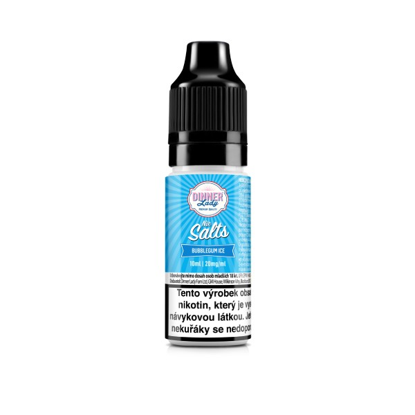 e-liquid Dinner Lady Bubblegum Ice 10ml 20mg