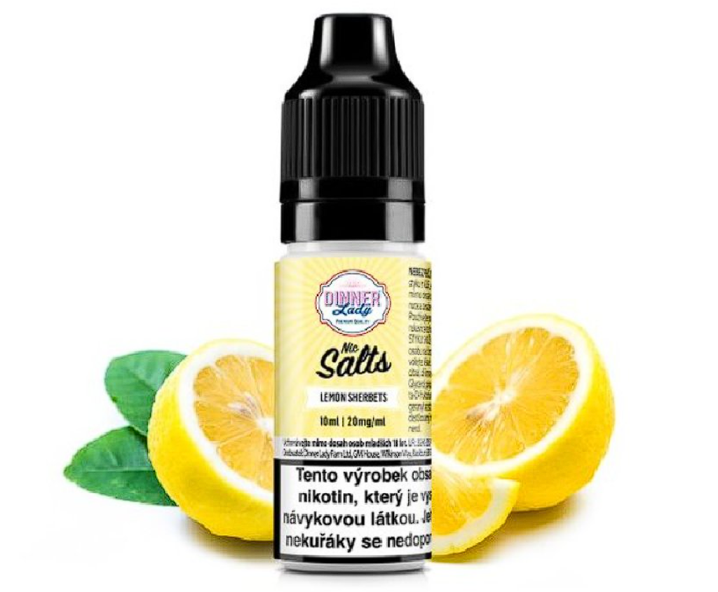 e-liquid Dinner Lady Lemon Sherbets 10ml 20mg