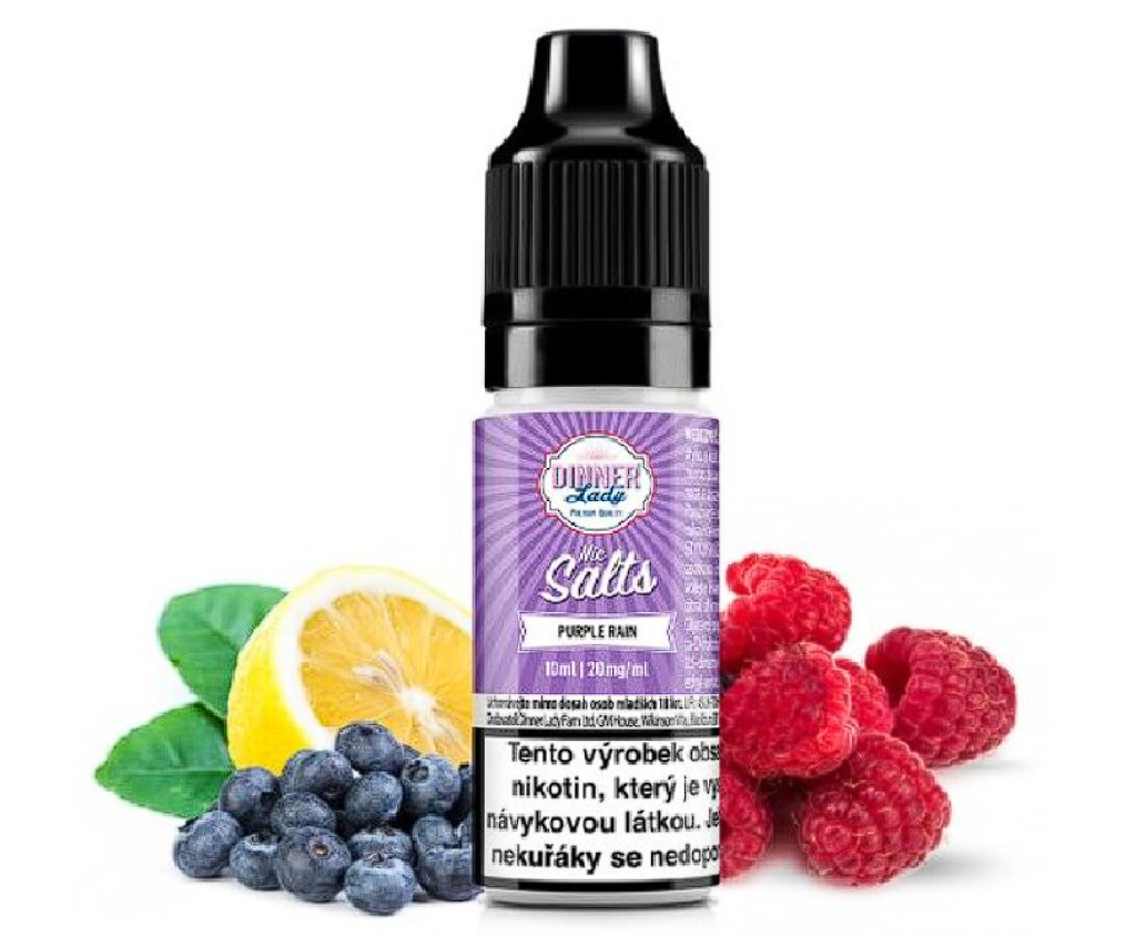 e-liquid Dinner Lady Purple Rain 10ml 20mg