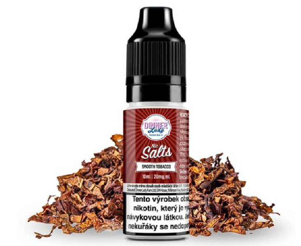 e-liquid Dinner Lady Smooth Tobacco 10ml 20mg