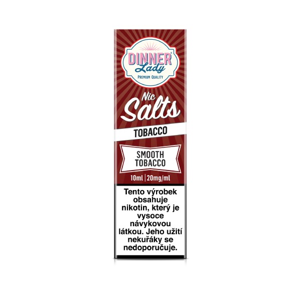 e-liquid Dinner Lady Smooth Tobacco 10ml 20mg (obrázek 3)