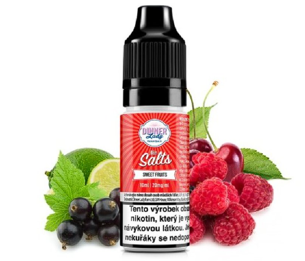 e-liquid Dinner Lady Sweet Fruits 10ml 20mg